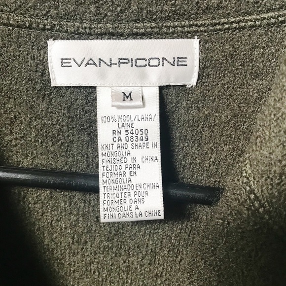 Evan-Picone Vintage 100% Wool Blazer/Jacket size M - Picture 6 of 11